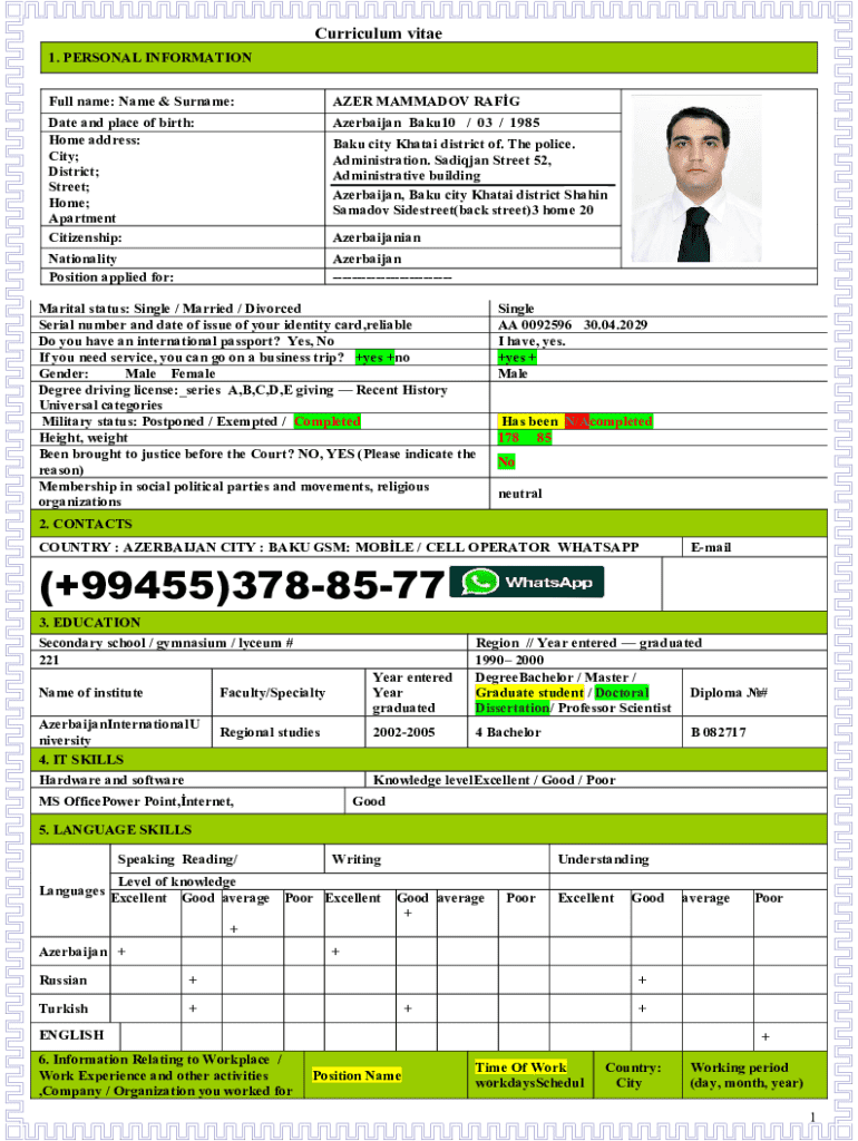 Form preview