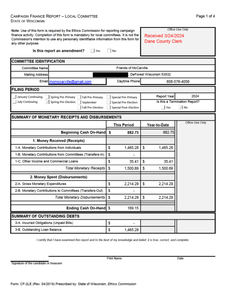 Form preview