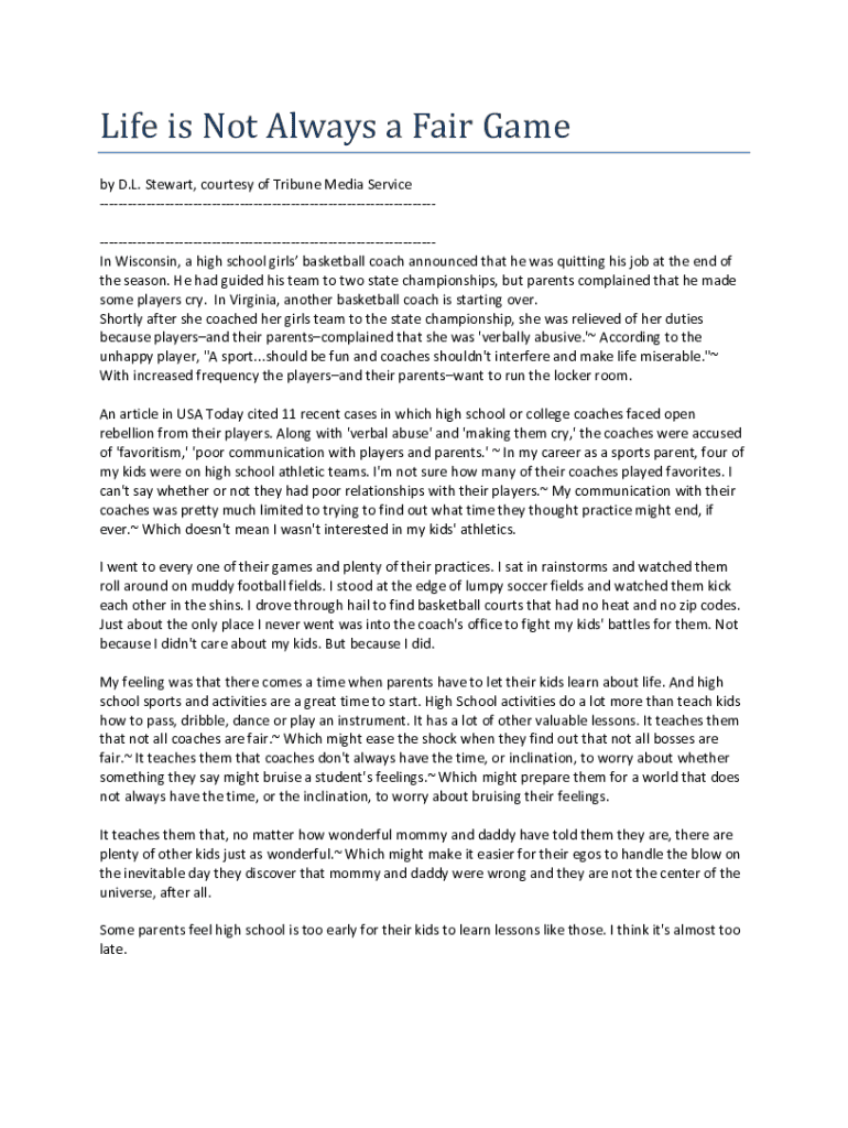 Form preview