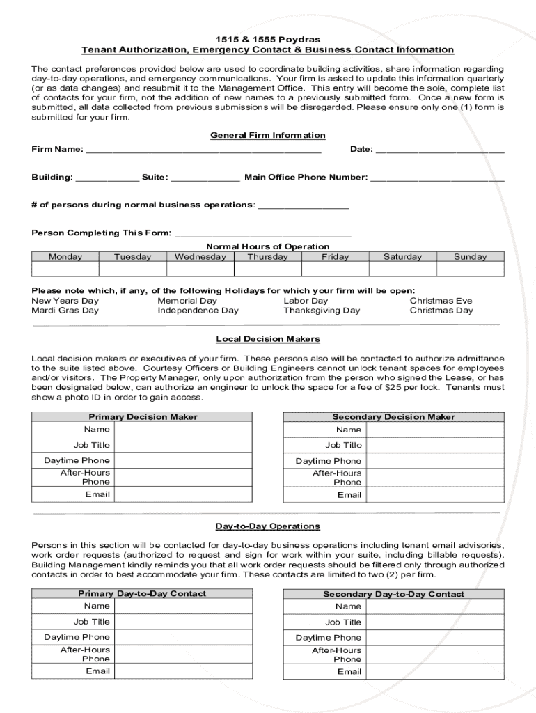 Form preview