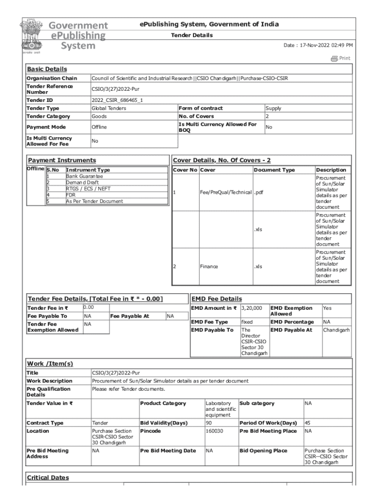 Form preview