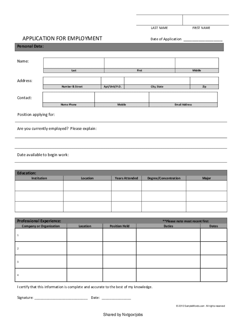 Form preview