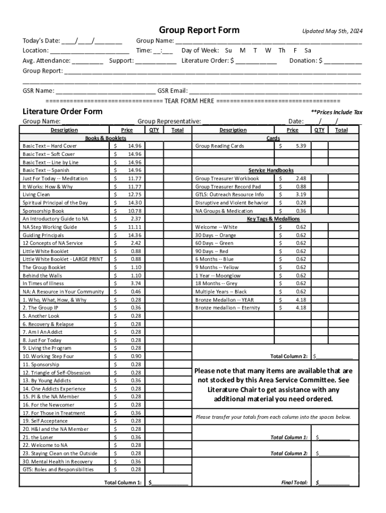 Form preview