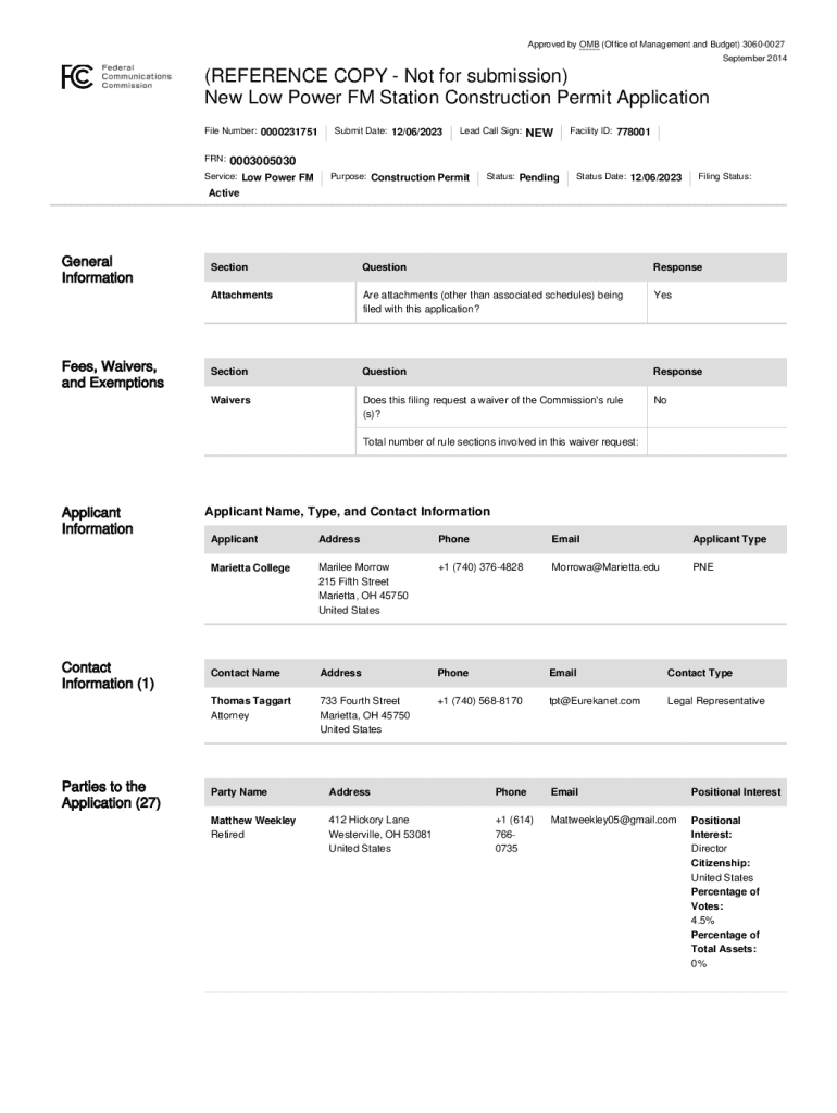 Form preview