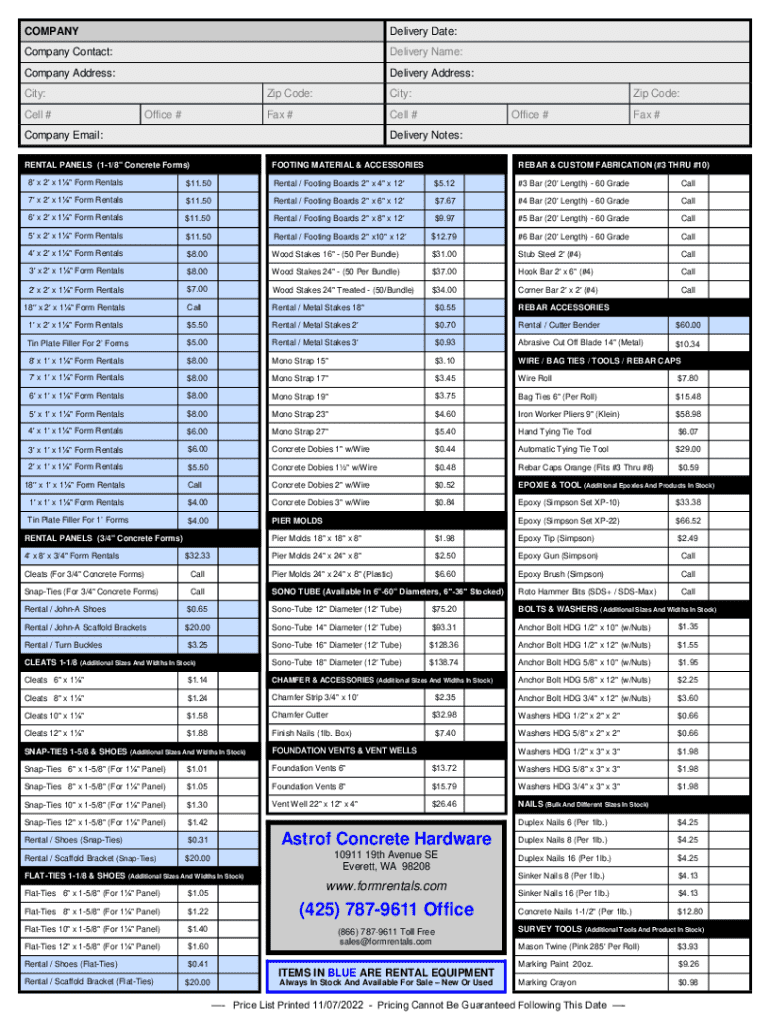 Form preview