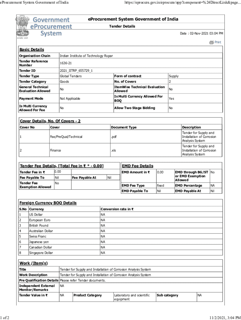 Form preview