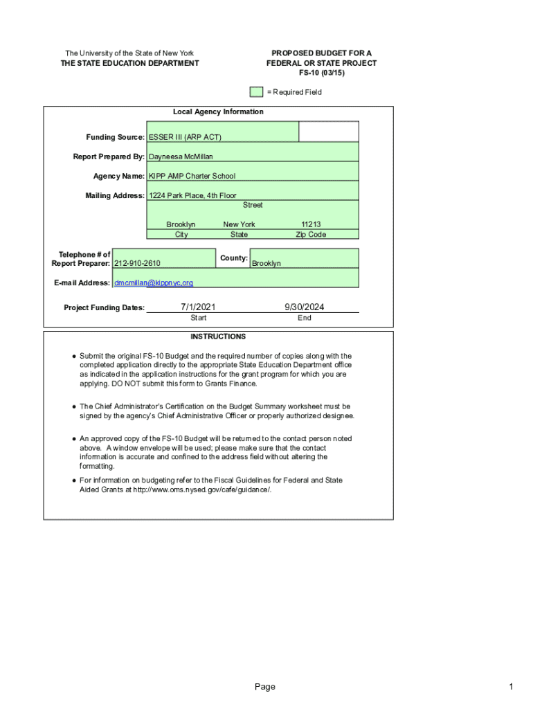 Form preview