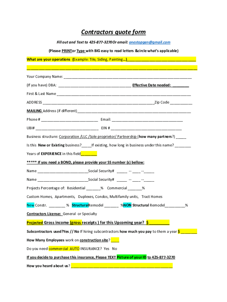 Form preview