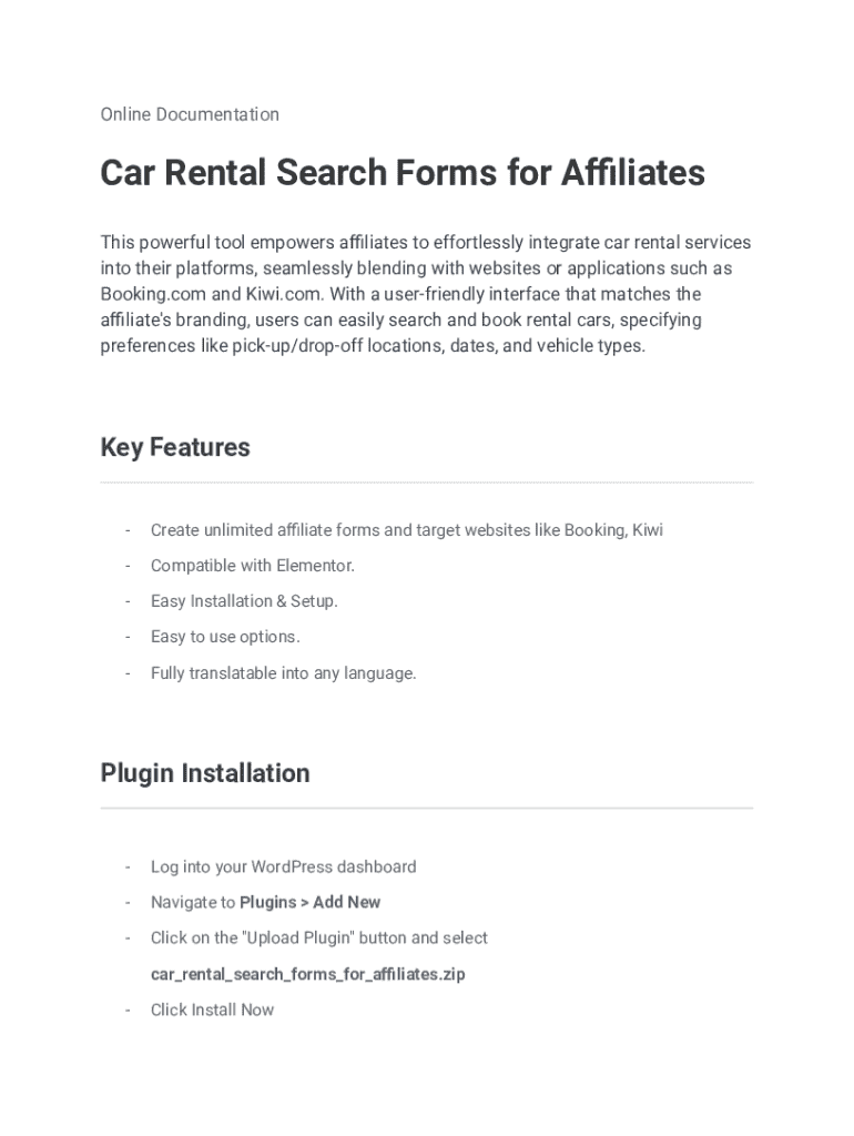 Form preview