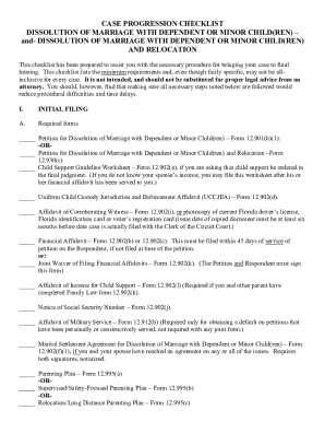 Dissolution of Marriage with Minor Children ...