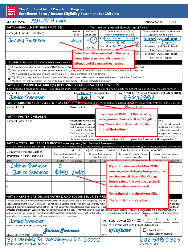 Form preview
