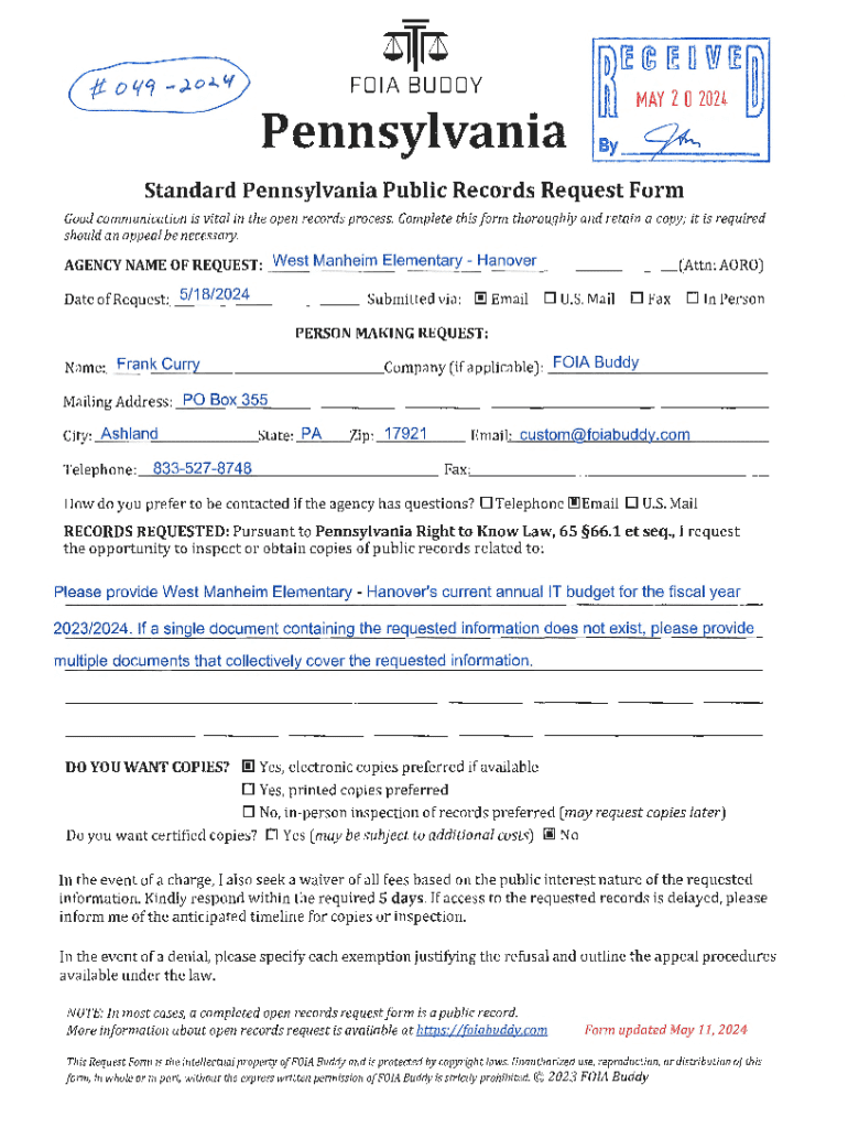Form preview