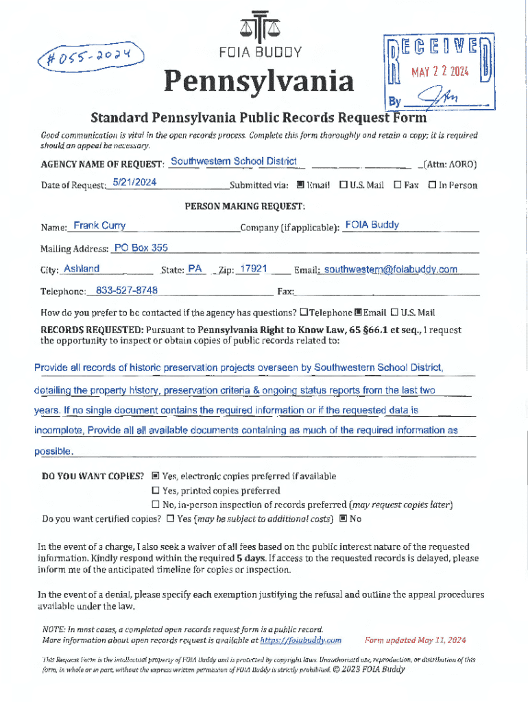Form preview