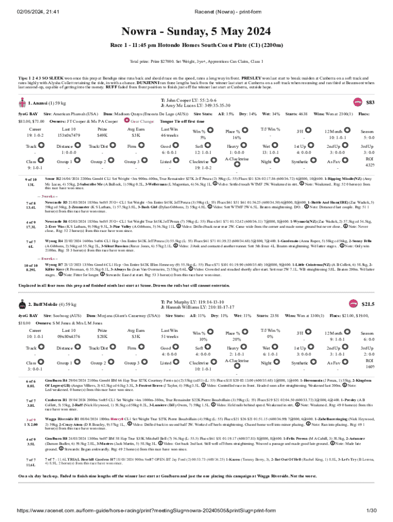 Form preview