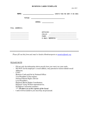 Form preview
