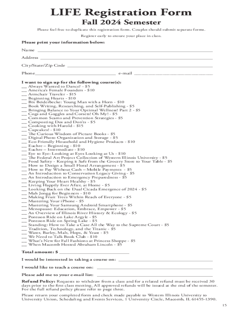 Form preview