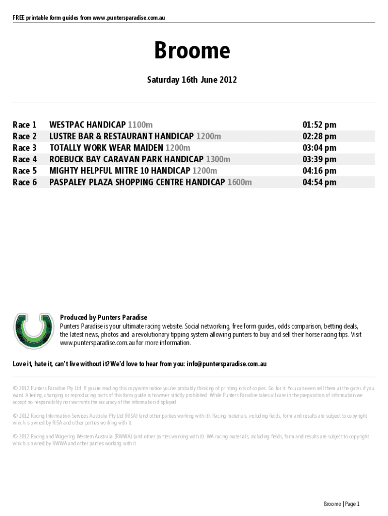 Form preview