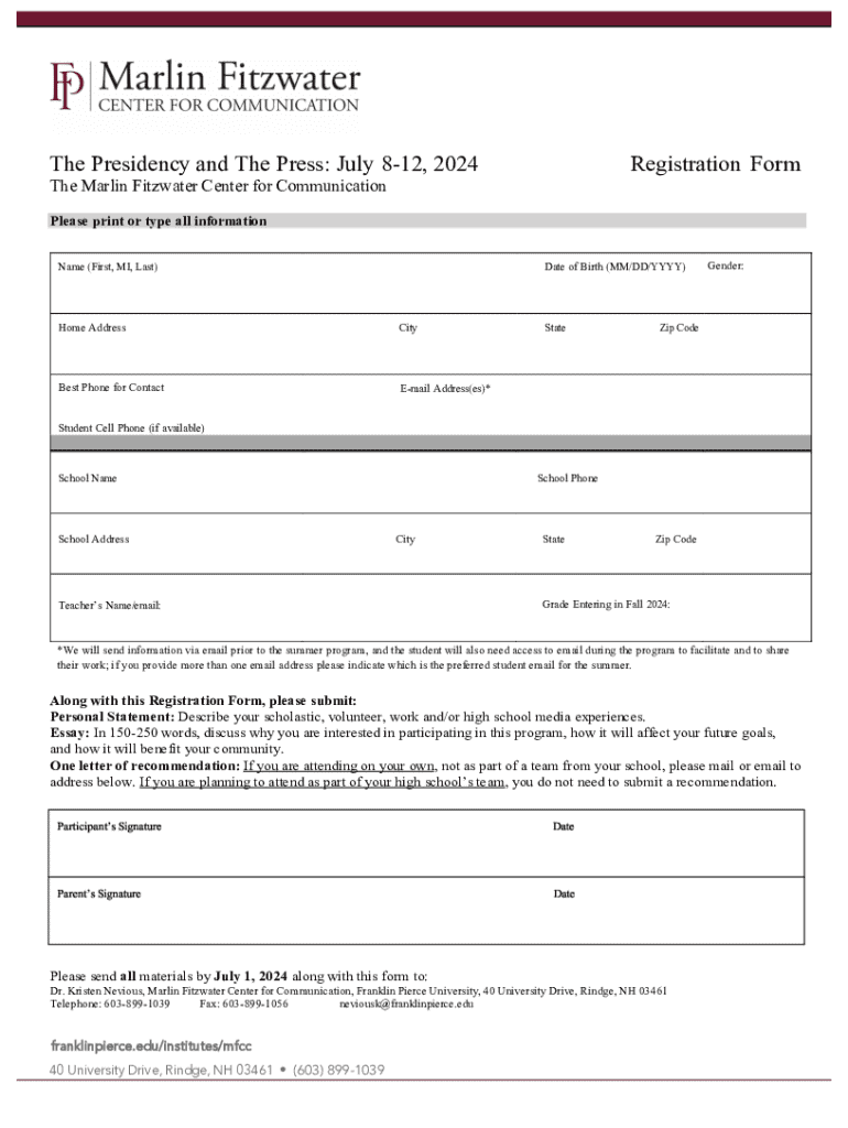 Form preview