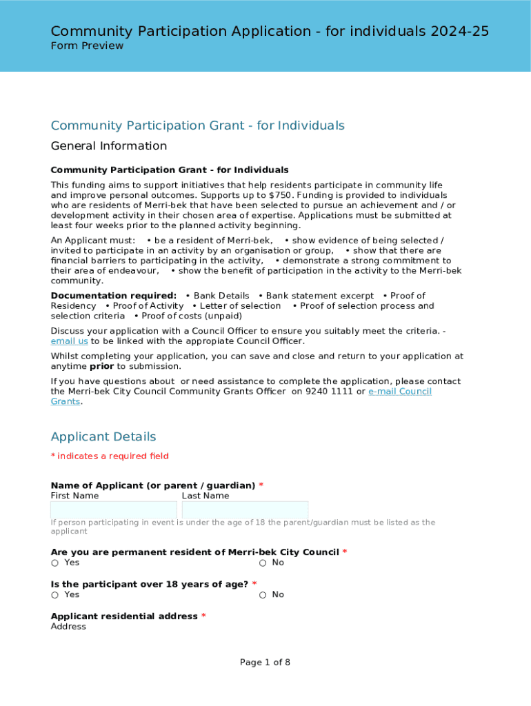 Form preview