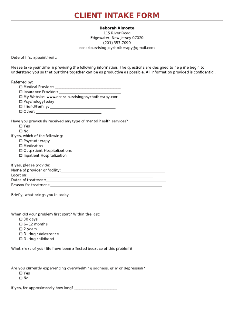 Form preview