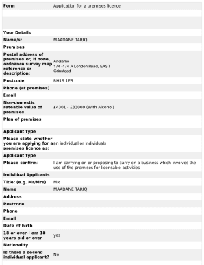 Form preview