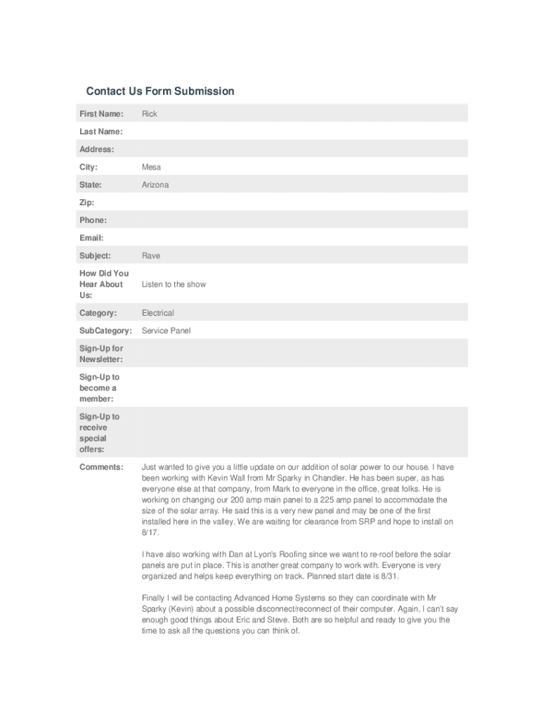 Form preview