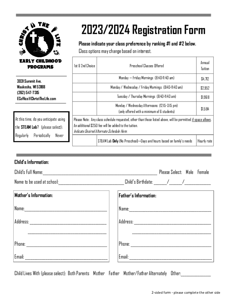 Form preview