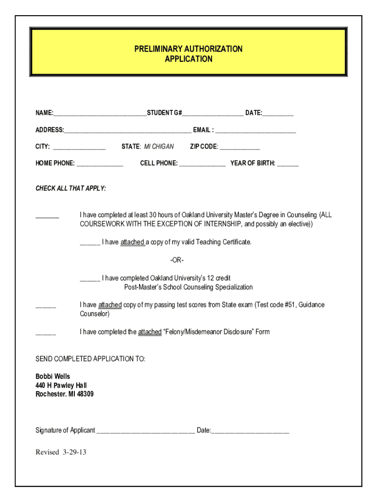 Form preview