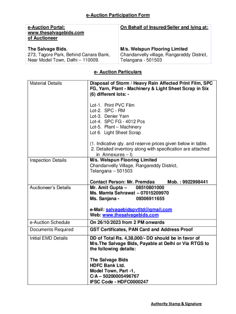 Form preview