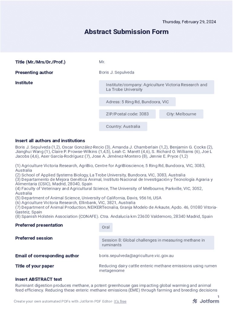 Form preview