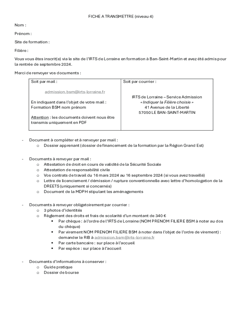 Form preview