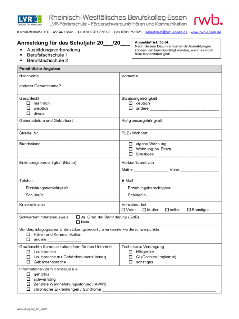 Form preview