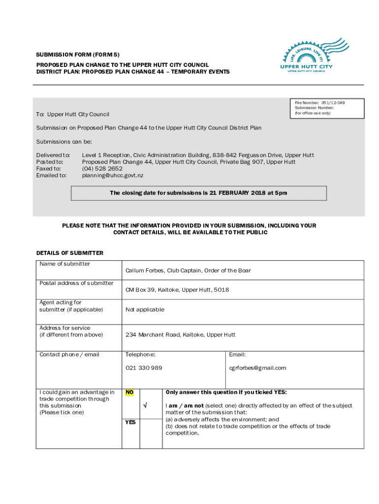 Form preview