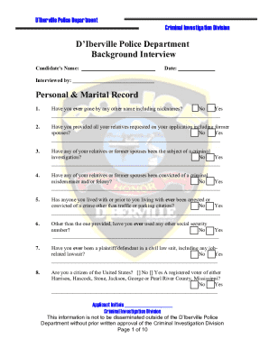 Form preview