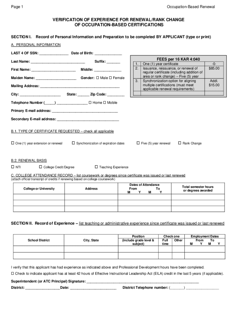 Form preview