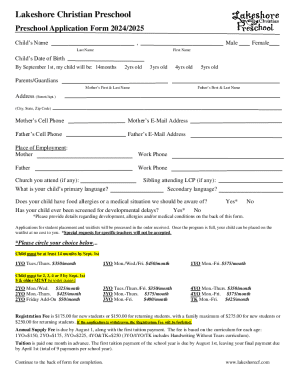 Form preview