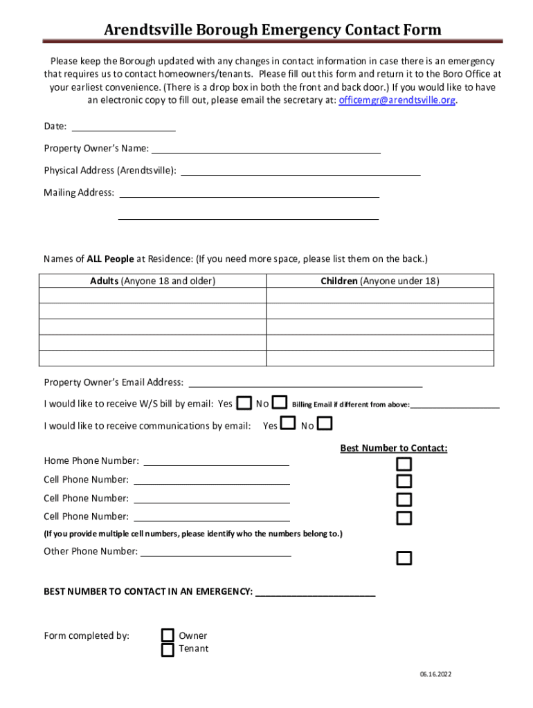 Form preview