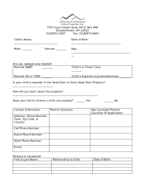 Form preview