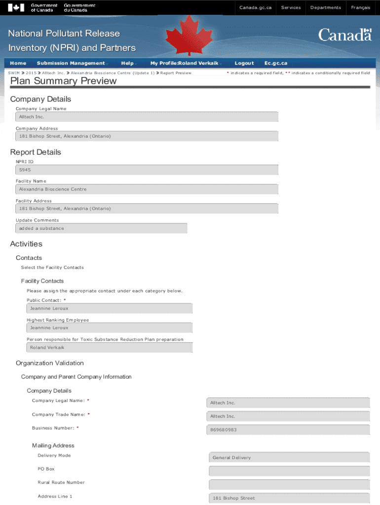 Form preview
