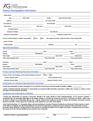 Patient Intake Form