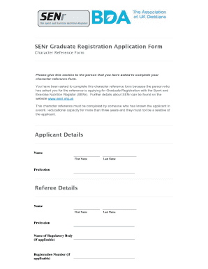 Reference Letter Template