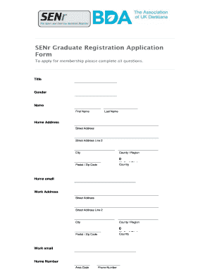 Application Form