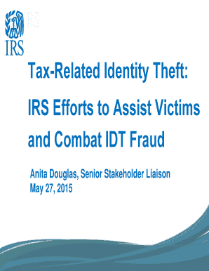 IRS Identity Theft Prevention and Assistance