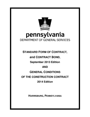 Pennsylvania Construction Contract