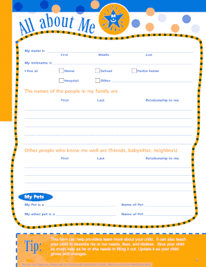 Maryland Care Notebook for Special Health Care Needs