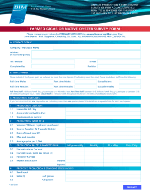 Aquaculture Production and Sales Report