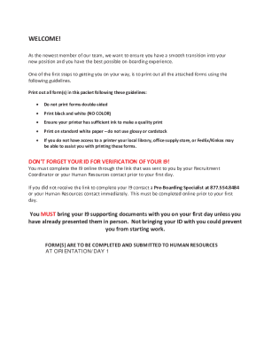California Employment Notice to Employee