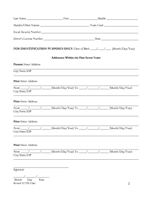 Background Check Disclosure and Authorization Form