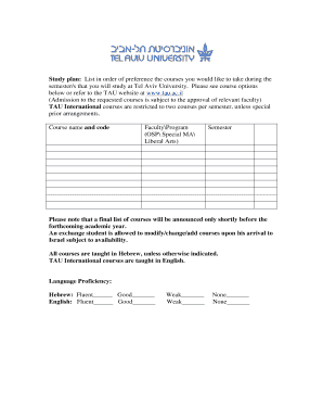 Form preview