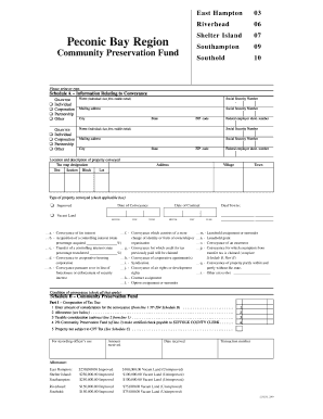 New York Real Estate Transfer Tax Form